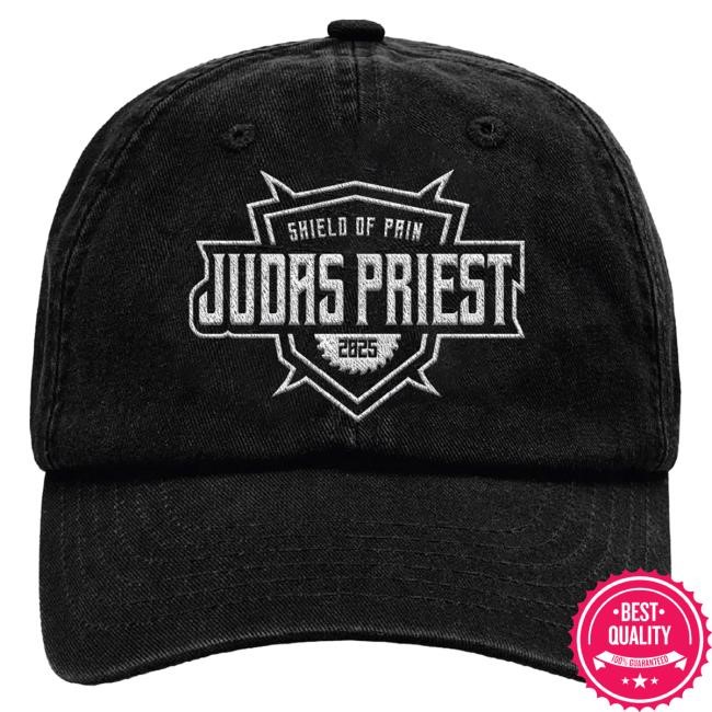 Official Judas Priest Merch Shield of pain Cap