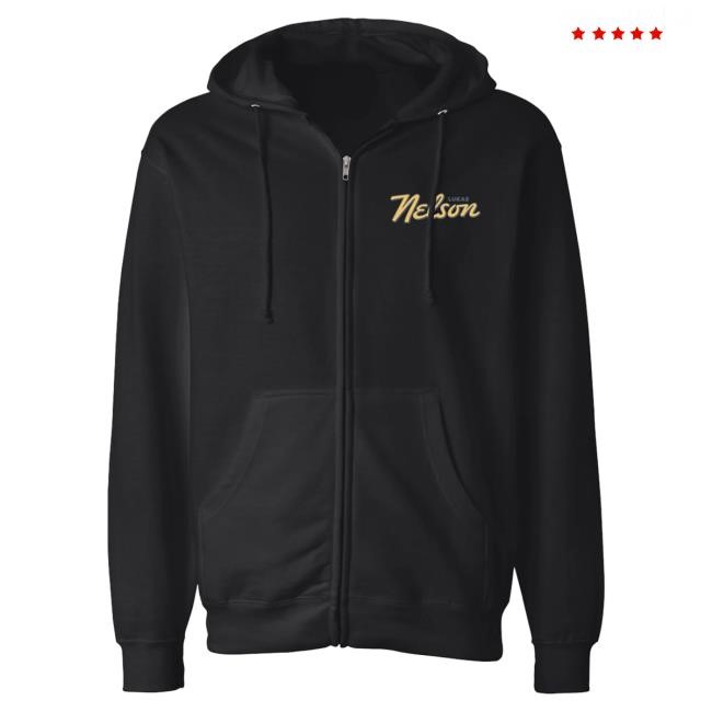 Official Lukas Nelson Merch Store Lonely Diner Zip Up Hoodie