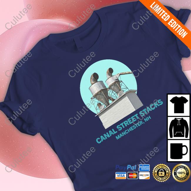 Official Love Manchester Ink Link Shop Canal Street Stacks Tee