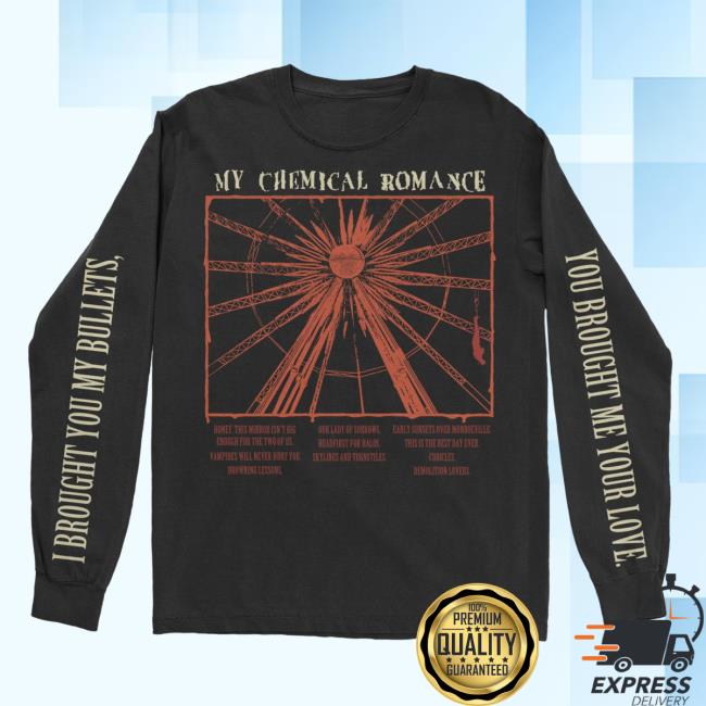 My Chemical Romance Bullets Track Hoodie