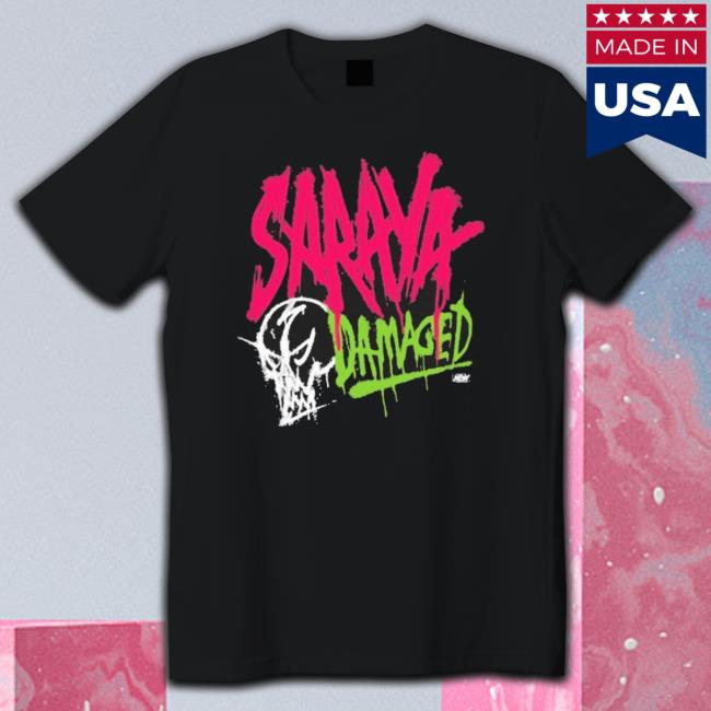 Official Saraya Damaged Hooded Sweatshirt