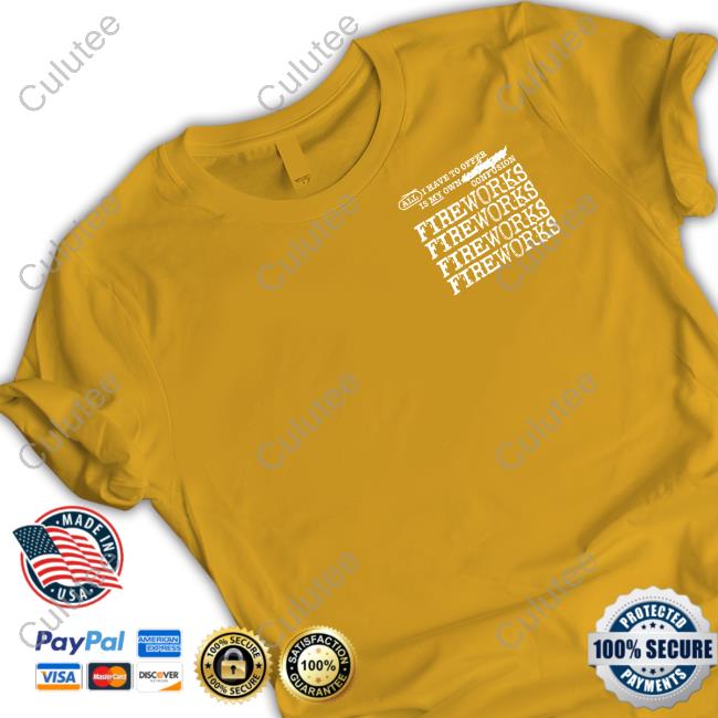 Official Run For Cover Records Fireworks All I Have To Offer Sweatshirt