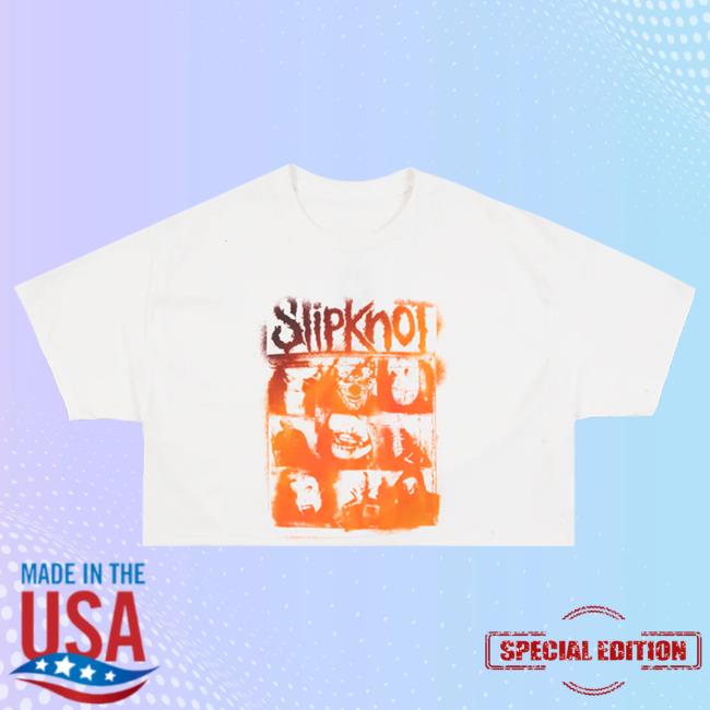 Official Slipknot Merch Store Pink Logo Crop Top Shirt Slipknotmerch Apparel Clothing Shop