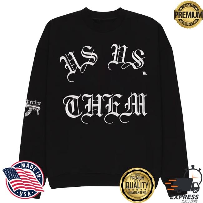 G59 Records Official Merch Us/Never/Them French Terry Top Sweatshirt Suicideboys