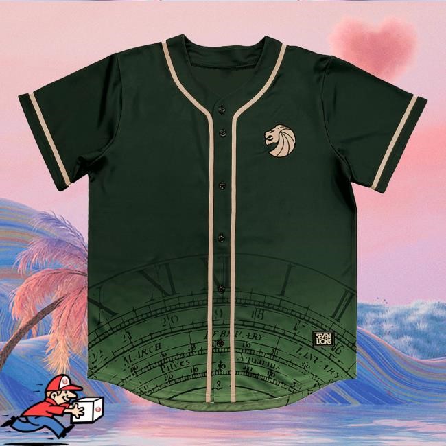 Seven Lions Official Merch Store Green Classic Jersey Pullover Shirt Seven Lions Clothing Sevenlions