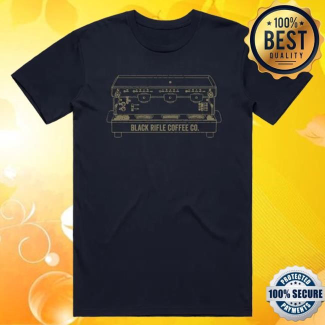 Official Black Rifle Coffee Store Shop Shot Machine 2.0 T Shirt