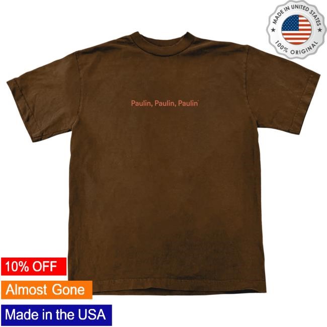 Official Travis Scott Merch Store Shop Travis Scott CJ X PAULIN, PAULIN, PAULIN Shirt 2024 TravisScott