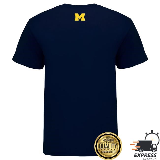 The M Den Michigan Wolverines #22 Justice Haynes Student Athlete Comic Hot Shirt