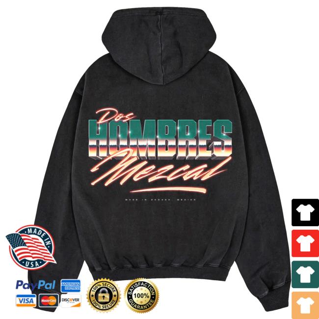 Official Dos Hombres Merch DosHombres Black Diamond Teal Crew neck