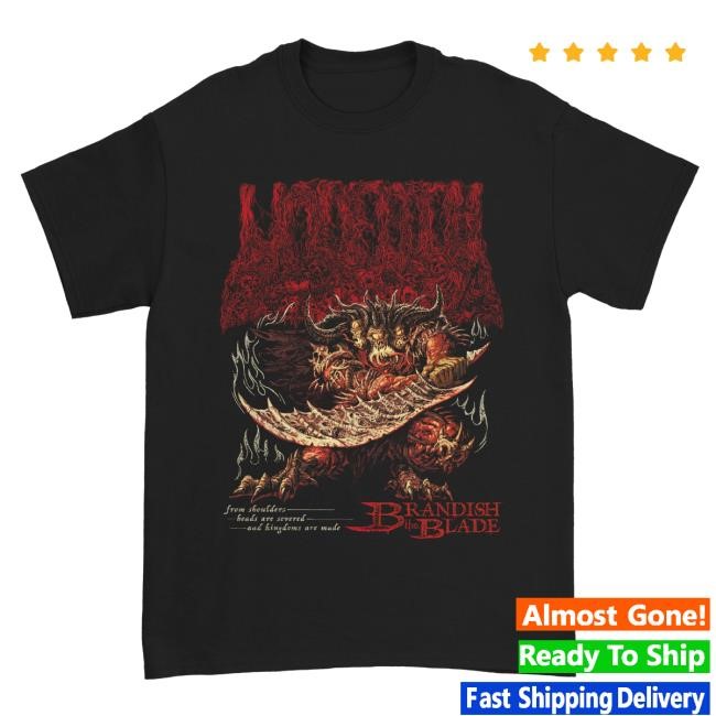 Undeath Metal Brandish the Blade Tee Shirt