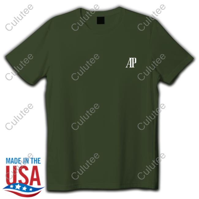 Travis Scott X Audemars Piguet Merch Cj X Ap Watch Face Shirts