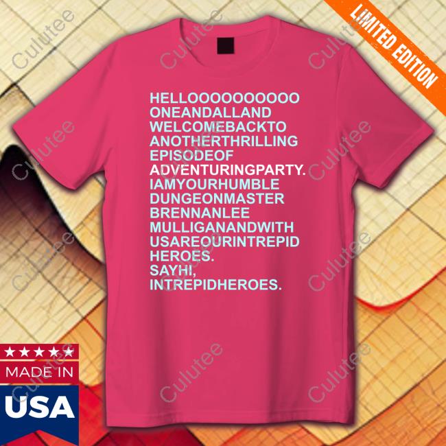 Hello Oneandalland Welcomebackto AnotherThrilling Episodeof Adventuringparty Hoodie Dimension 20
