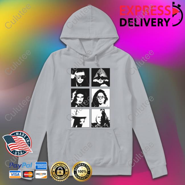 Warhol Killer Gaga Face Hoodie Warhol Killer Gaga Face Sweatshirt