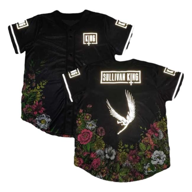 Official Sullivan King Merch 2023 "Return Of The King" Bassball Jersey Shirt 2023 Royal Black