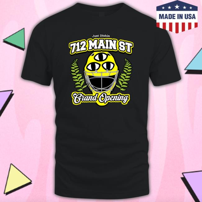 Just Dishin 712 Main St Grand Opening Tee