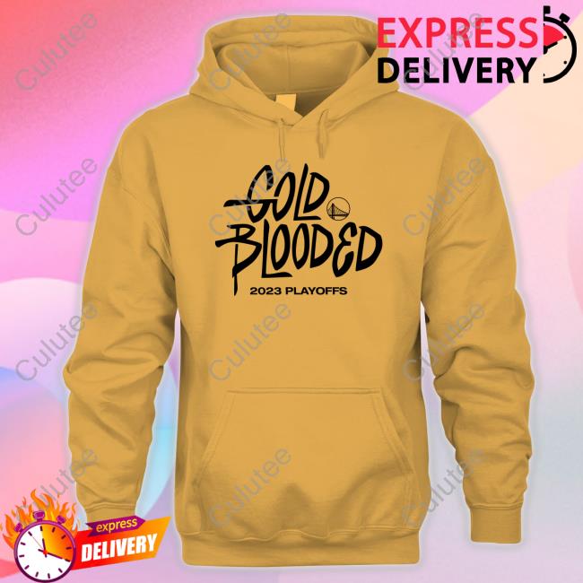 Official Gold Blooded 2023 Playoffs T-Shirt