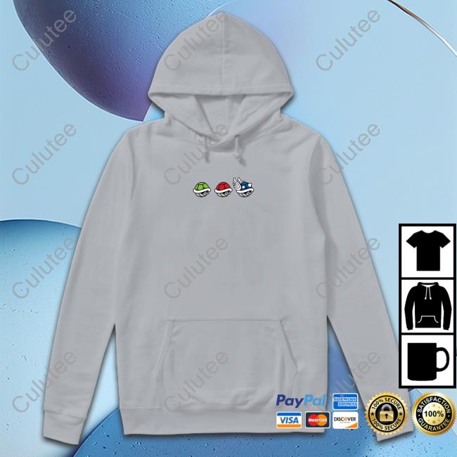 ICONS II Tortoiseshell Turtle Mario Pullover Hoodie KFC Radio
