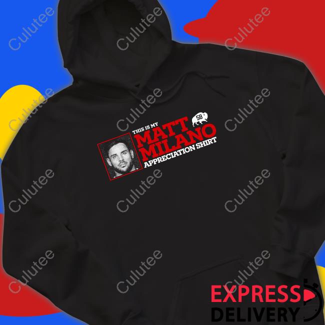 Matt Milano Appreciation Hooded Sweatshirt