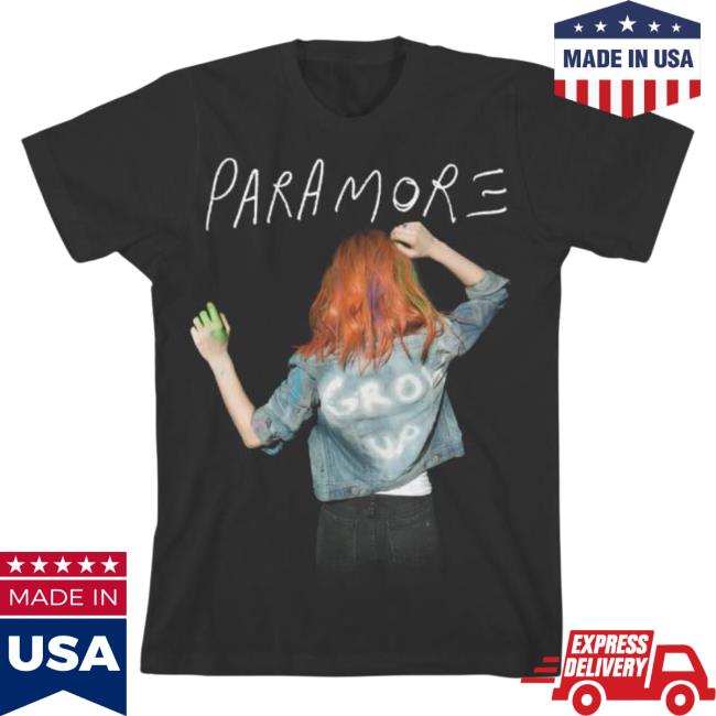 Official Paramore Clothing Store Merch Shop Denim Back Tees