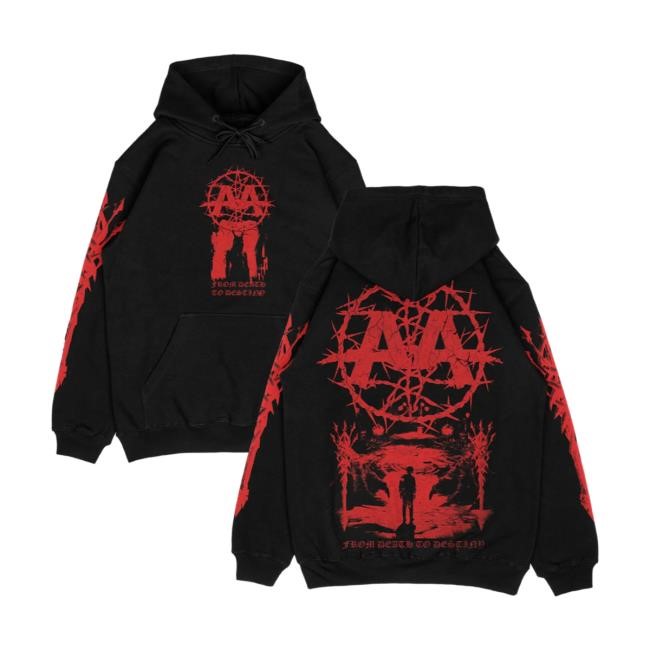 Asking Alexandria From Death to Destiny Long Sleeve Hoodie – Asking Alexandria Store Merch