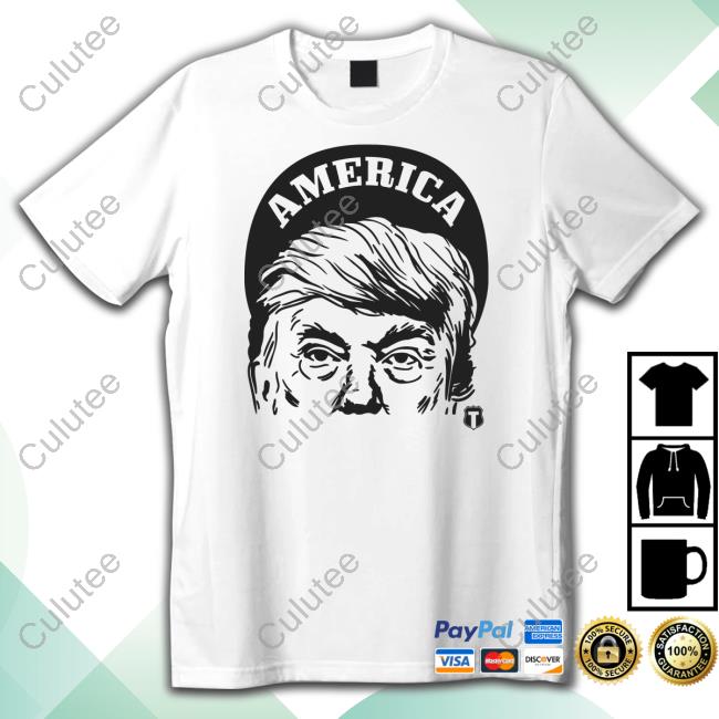 The Officer Tatum Store Retro Trump Face America Sweatshirt