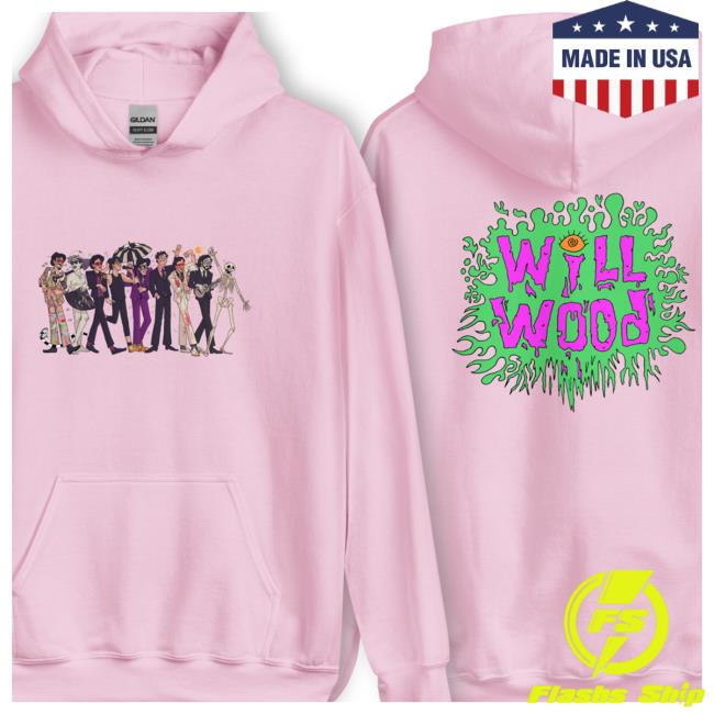 Will Wood Merch Death Of The Author Hooded Sweatshirt