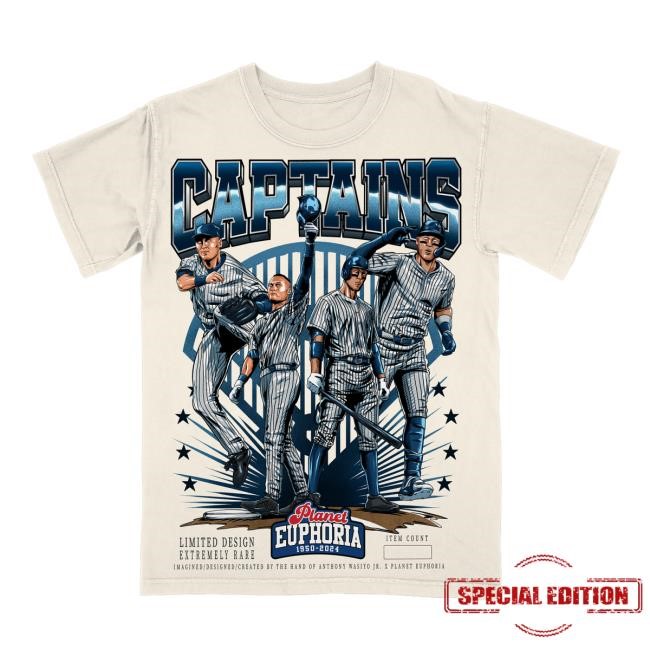 Planet Euphoria Merch Captains Judge + Jeter Tee #/500 – Euphoria Shop