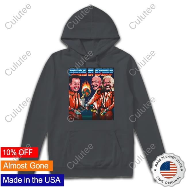 Official Nordacious Art Dicks In Space Long Sleeve Tee