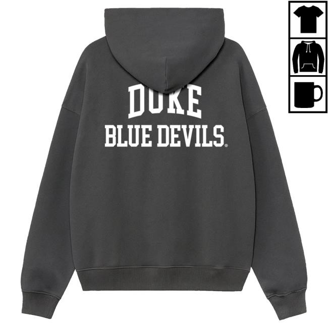 Duke Monochromatic Washed Hoodie – Slam Goods NCAA Collector