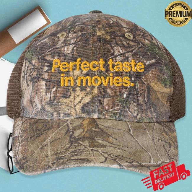 Official Super Yaki Perfect Taste In Movies Realtree Trucker Hat SuperYaki