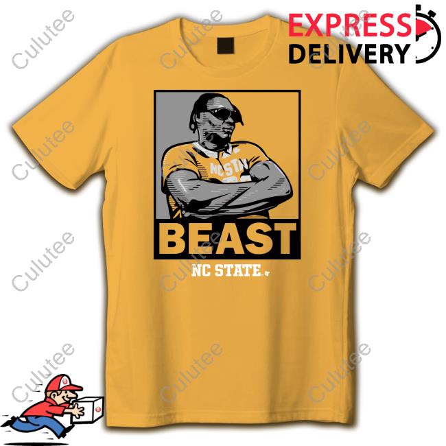 Dj Burns Beast Shades Nc State Shirt