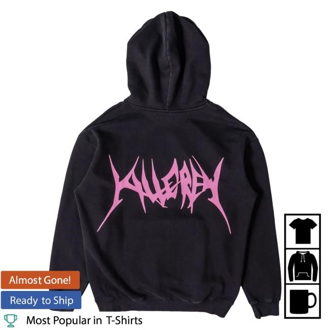 Official Kill Crew Oversized Lux "Comfort Zone" Tee - Black / Pink KillCrew