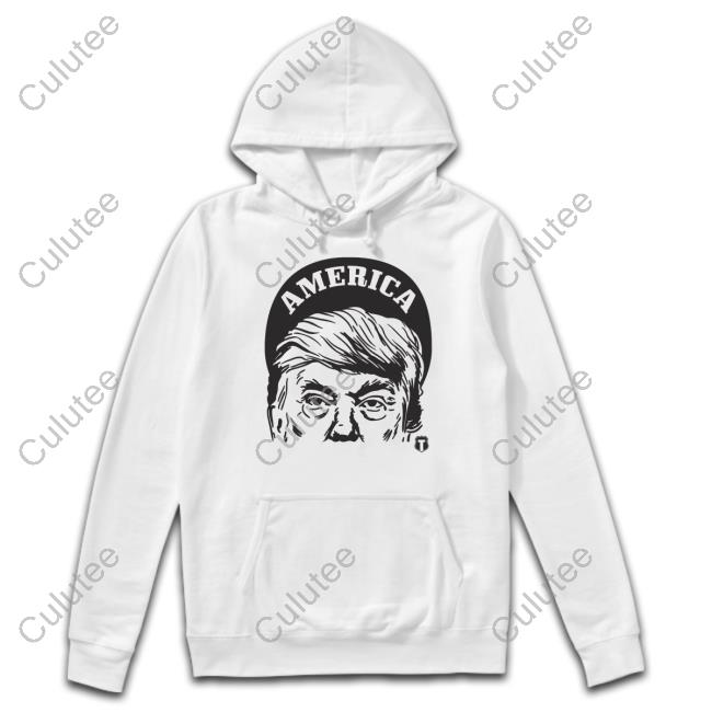 The Officer Tatum Store Retro Trump Face America Tee