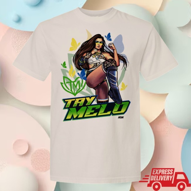 Official Tay Melo - Graphic Series New Tee - Shop Aew