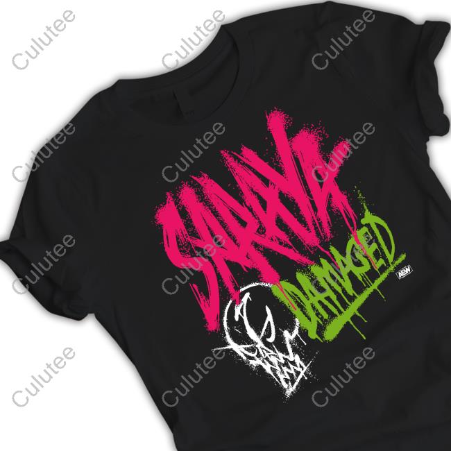 Official Aew Shop Saraya Damaged Shirt