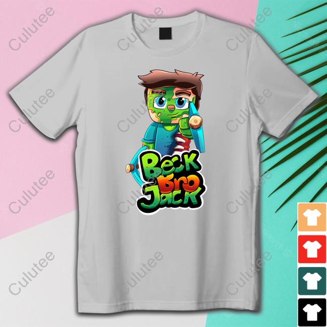 Beckbrojack Merch Beckbrojack Gray T Shirt