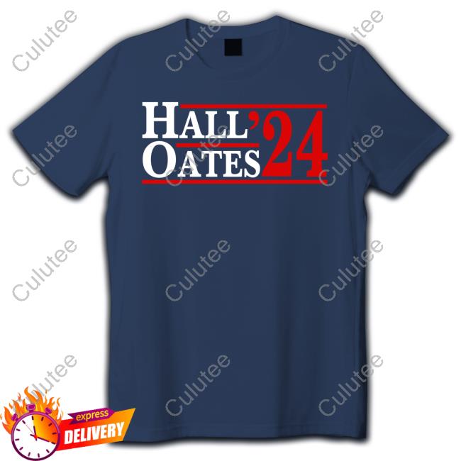 Official Hall Oates 24 Tee Shirt