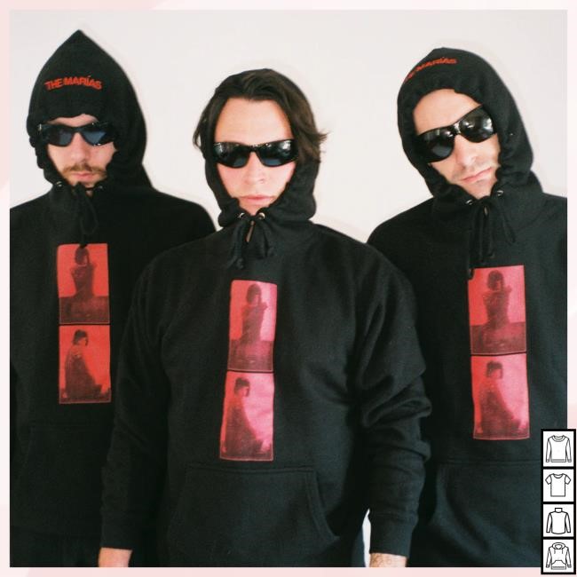 Official The Marias Merch The Marias Crimson Print Pullover Sweatshirt The Marias Apparel