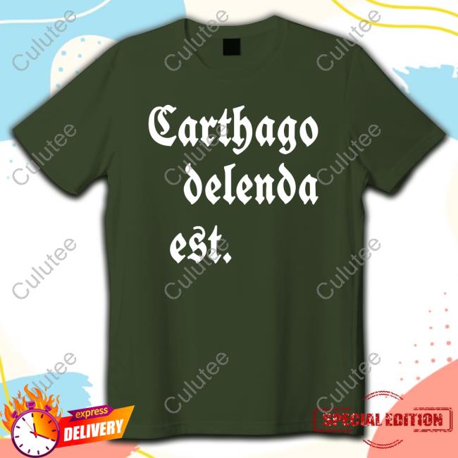 Mark Zuckerberg | Carthago Delenda Est 2024 Shirt