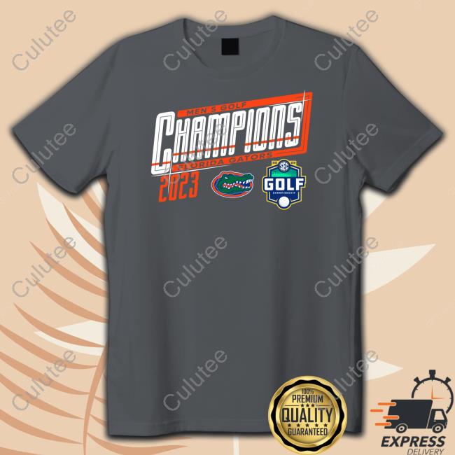 NCAA Shop Florida Gators 2023 Sec Men's Golf Champions Long Sleeve Tee