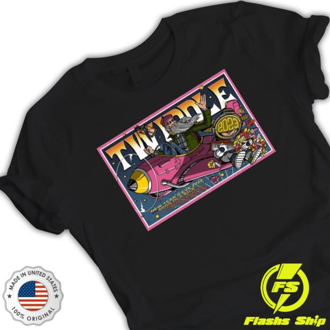 Official Poster Twiddle State Theatre Portland Maine t- shirt