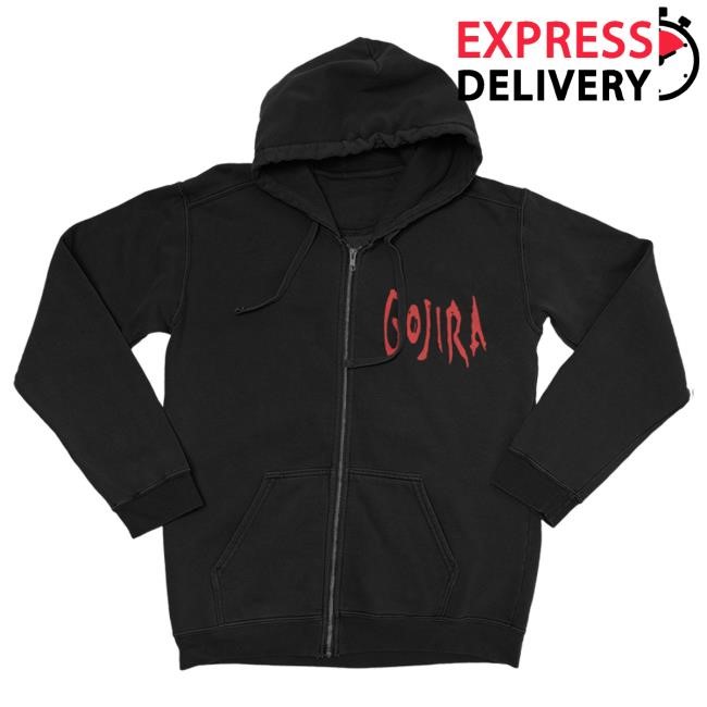 Official Gojira Band Merch Store Cycles Zip Hoodie