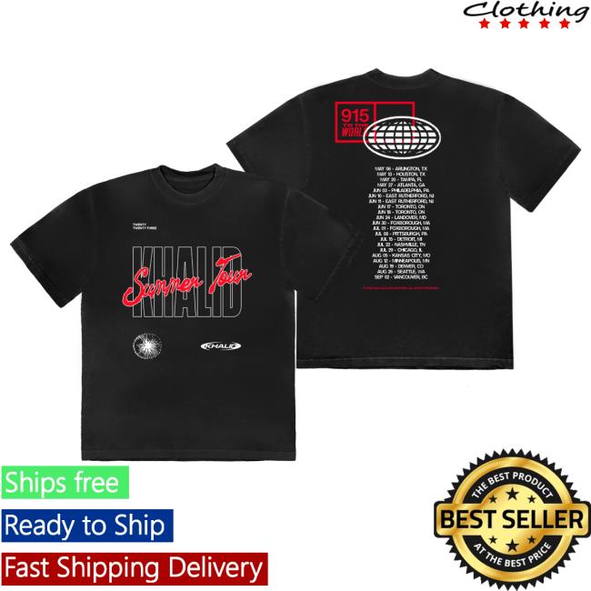 Khalid Summer Tour 2023 Tee