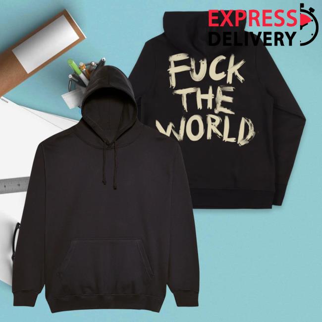 Official Disco Elysium Merch Store Disco Elysium Disco Fuck The World Black Pullover Sweatshirt Discoelysium Shop