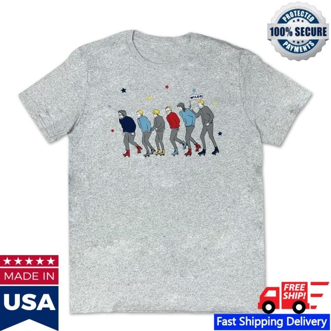 Official Wilco Apparel Store Wilco Store Rollerskaters Tee