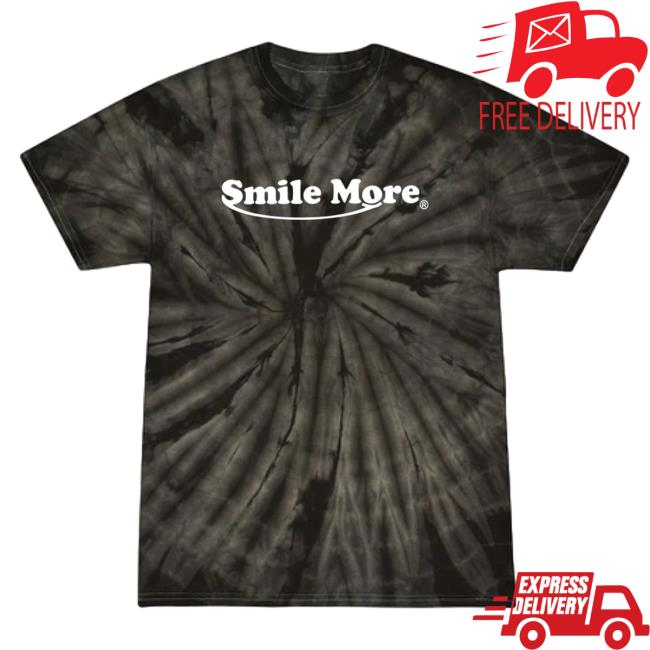 Official Bunker Branding Tie-Dye Roman Atwood Smile More Tie Dye New Shirt BunkerBranding