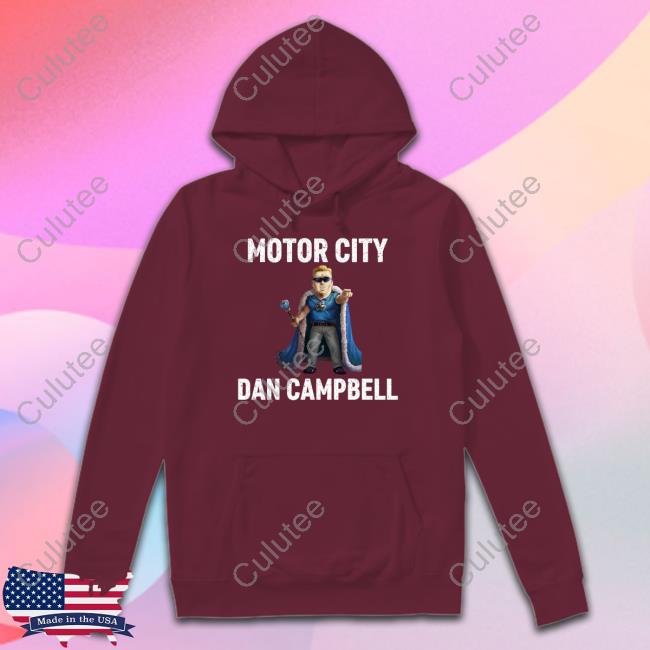 Evan Fox Motor City Dan Campbell T Shirt
