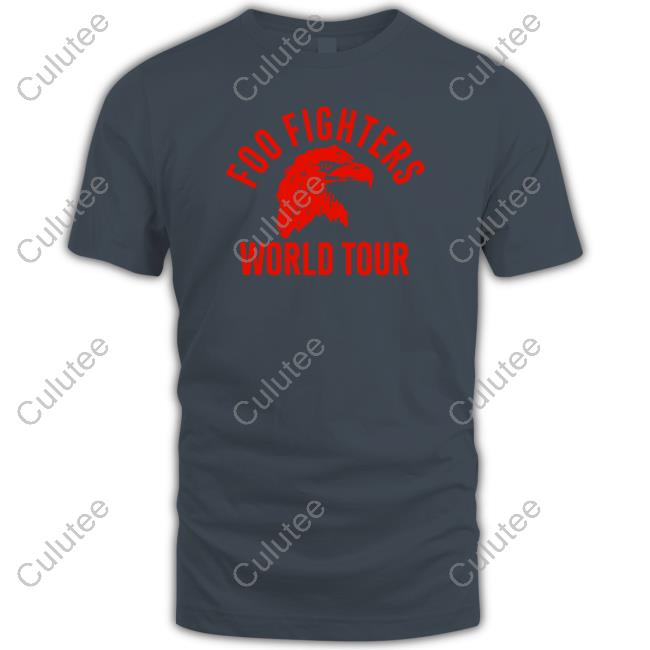 Official Political Prisoner Owen Shroyer Foo Fighters World Tour Eagle North America T Shirt
