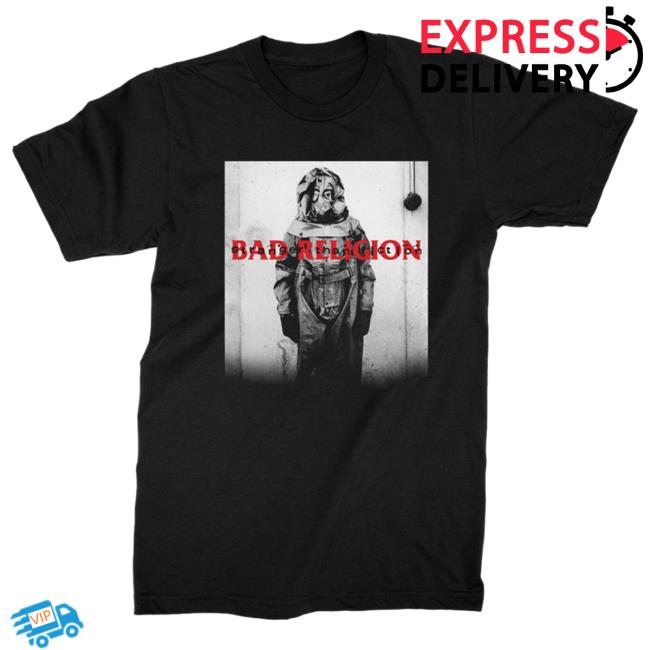 Official Kings Road Merch Store Bad Religion Hazmat Tees (Black) BadReligion Kings Road Shop