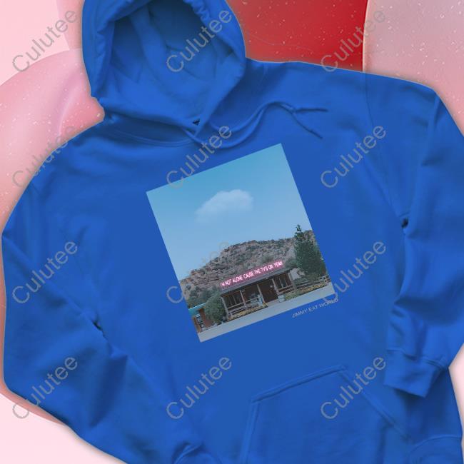 Jimmy Eat World Store I'm Not Alone Cause The Tvs On Yeah Sweatshirt